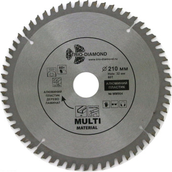 Диск пильный по универсальный 210*32/30*60Т арт.MM-904
